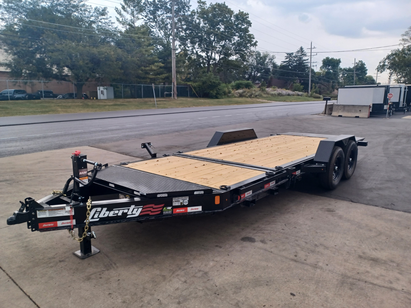 New 2026 Liberty LT14K83X20SPB8WF Tilt Trailer