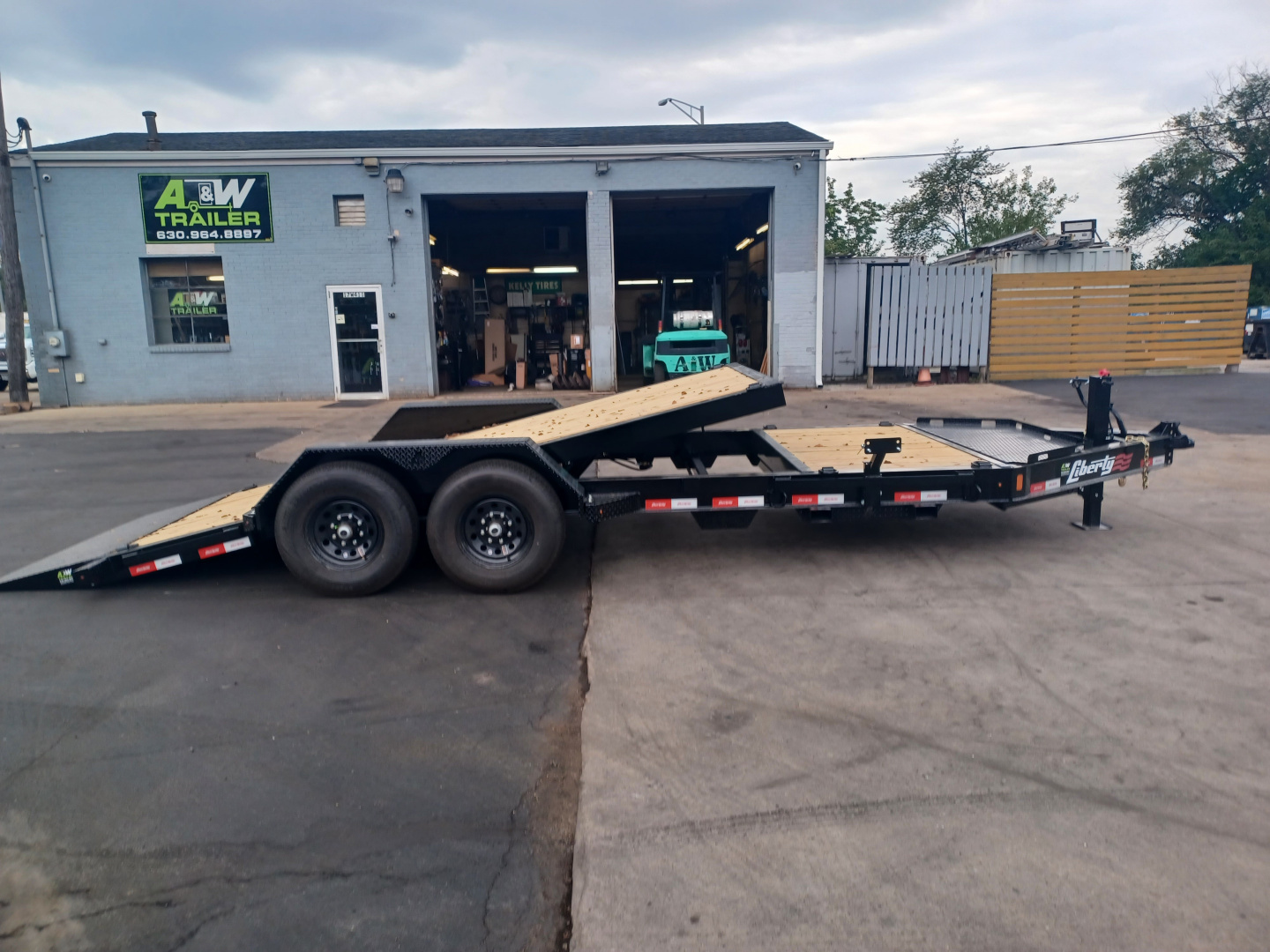 New 2026 Liberty LT14K83X20SPB8WF Tilt Trailer
