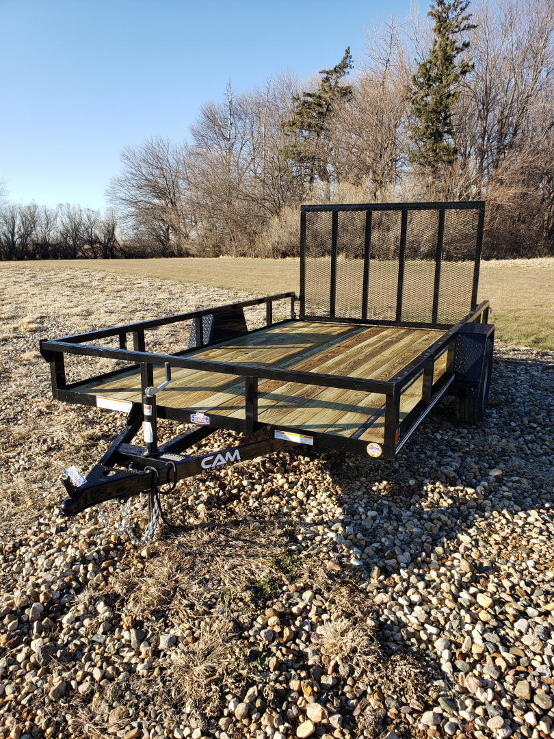 Used 2022 Cam Superline STP8212TA-B-030 Utility Trailer (IN NEW CONDITION)