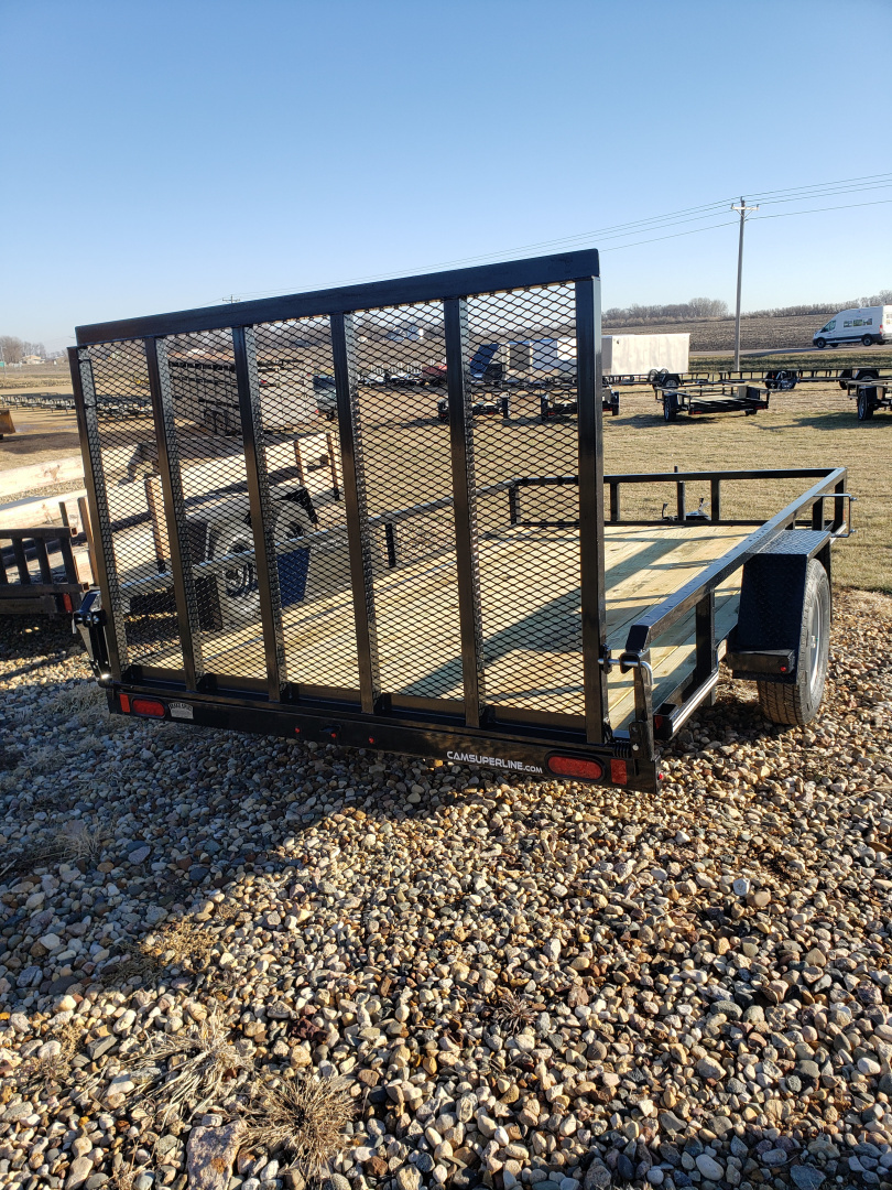 Used 2022 Cam Superline STP8212TA-B-030 Utility Trailer (IN NEW CONDITION)