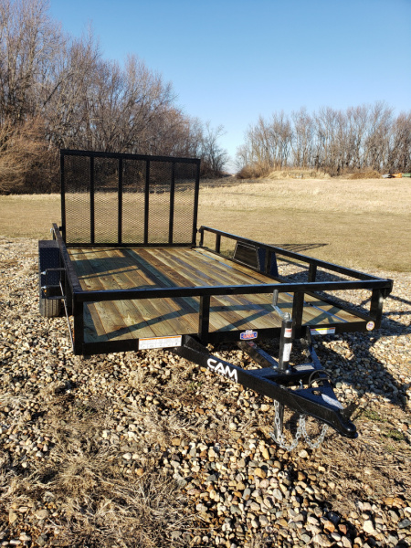 Used 2022 Cam Superline STP8212TA-B-030 Utility Trailer (IN NEW CONDITION)