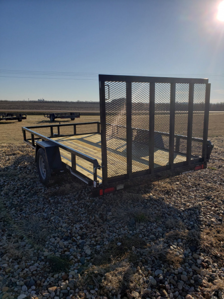 Used 2022 Cam Superline STP8212TA-B-030 Utility Trailer (IN NEW CONDITION)