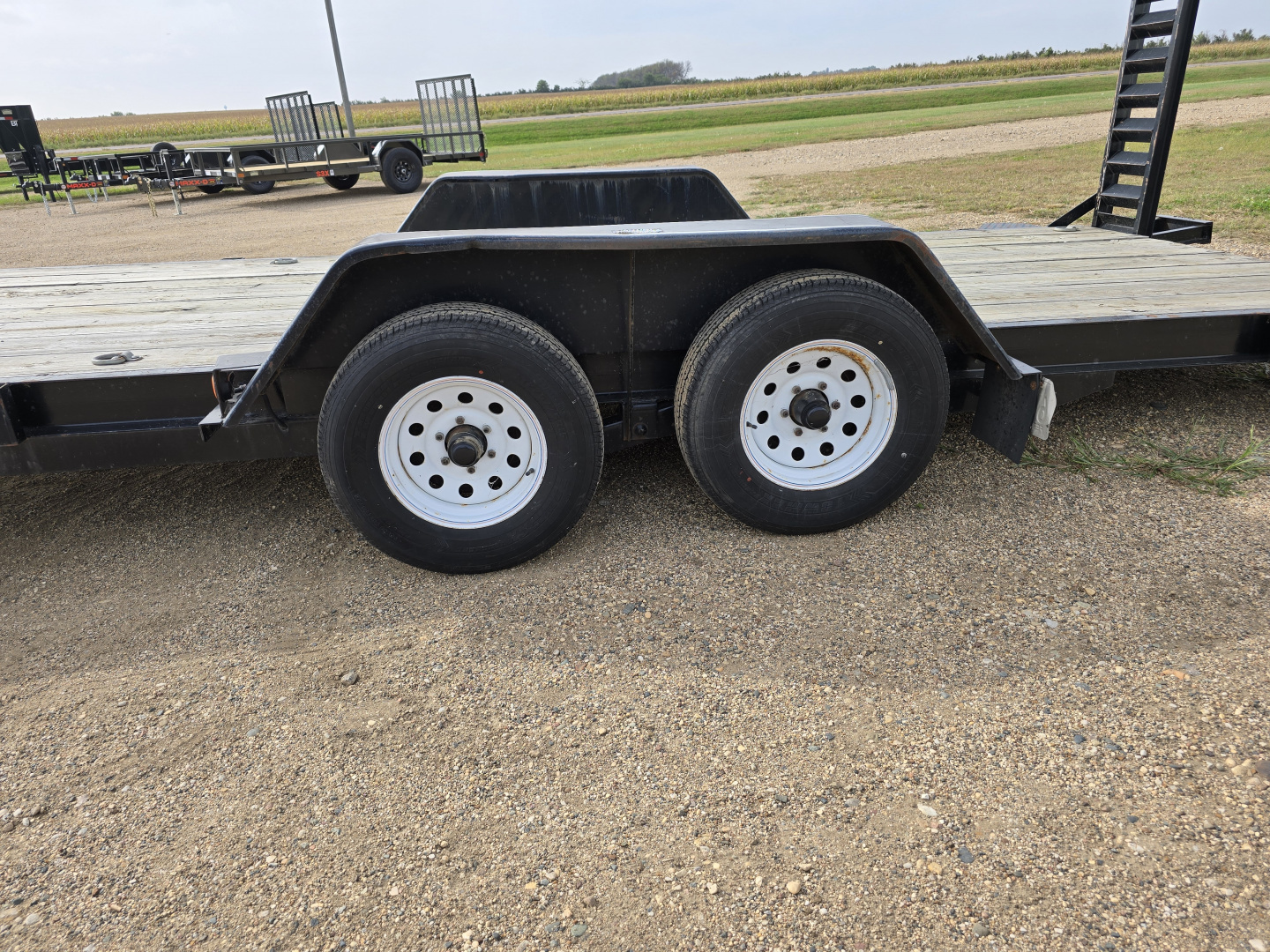 Used 2009 Felling Trailers EE202 Equipment Trailer 20'