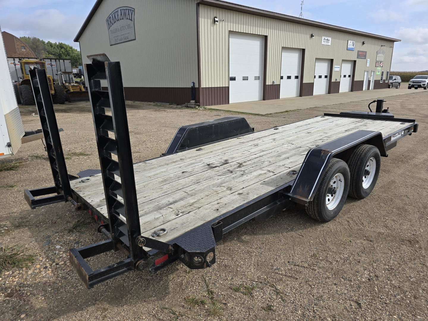 Used 2009 Felling Trailers EE202 Equipment Trailer 20'
