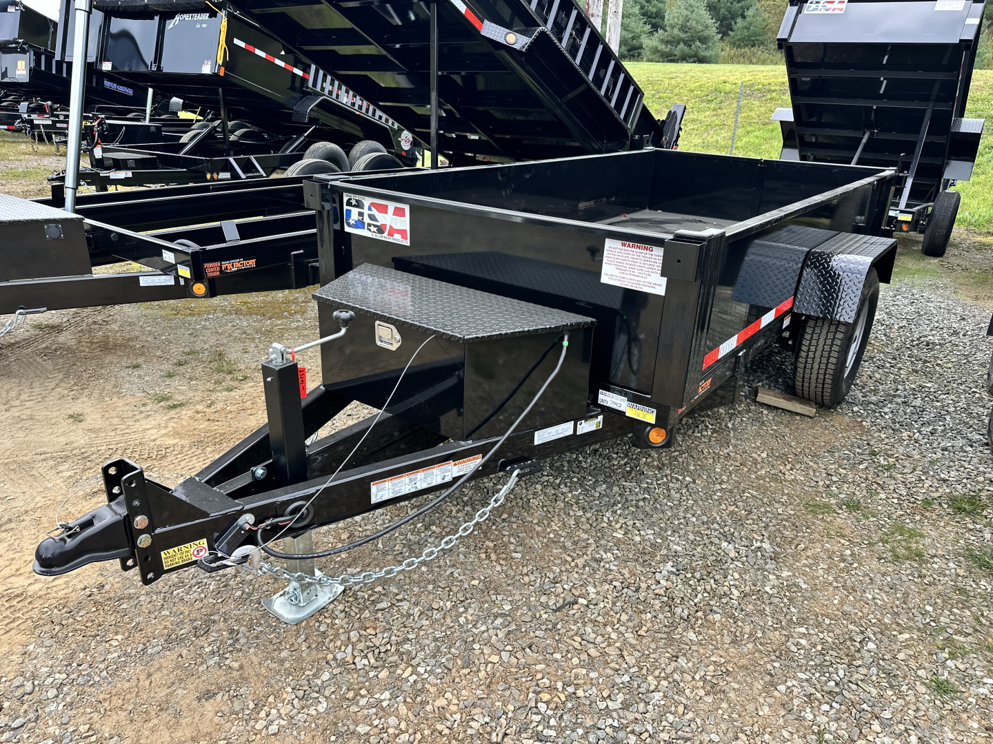 New 2026 Quality Steel and Aluminum 6010D6K Dump Trailer
