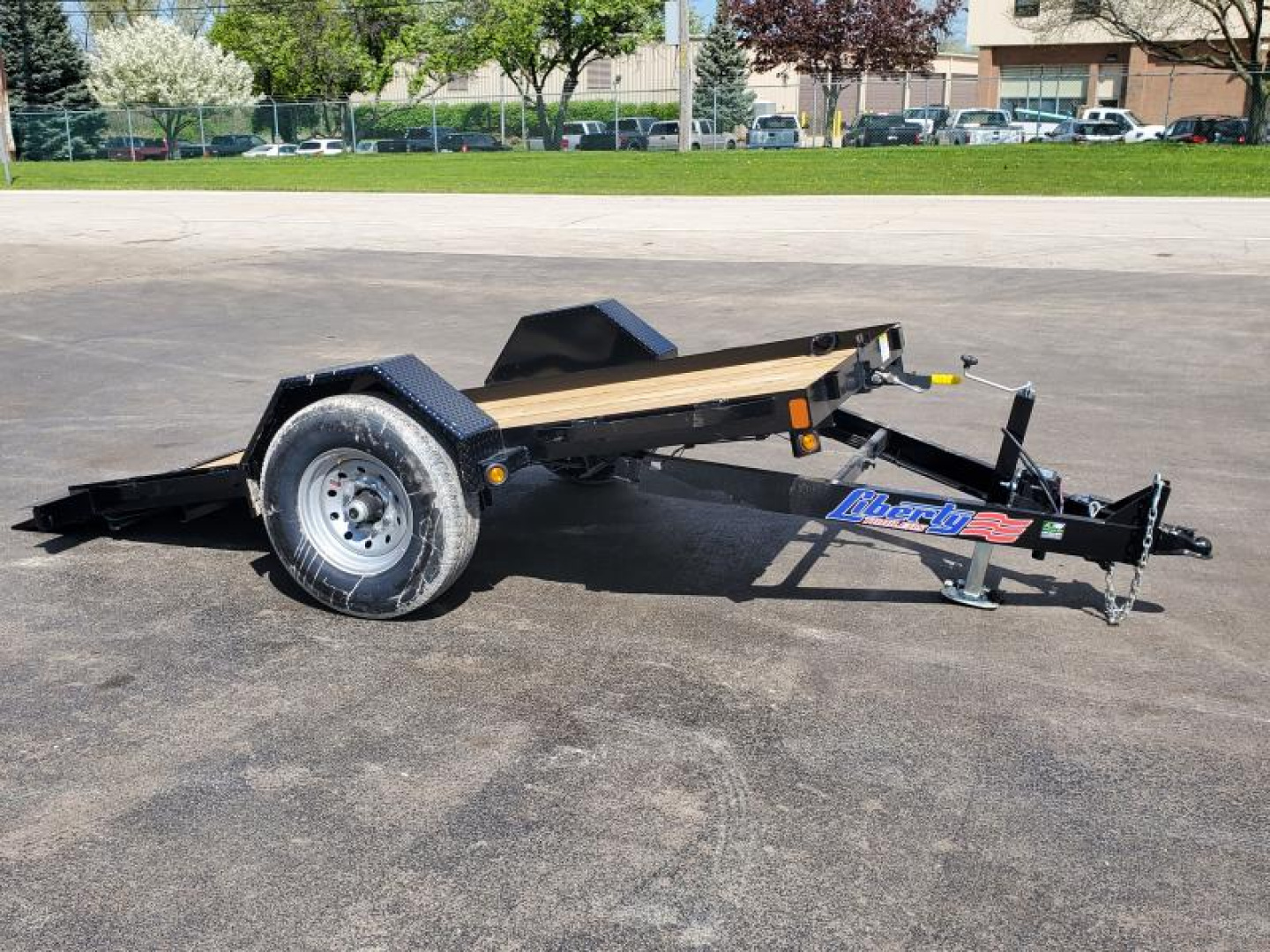New 5X10 TILT TRAILER WITH 5K AXLE