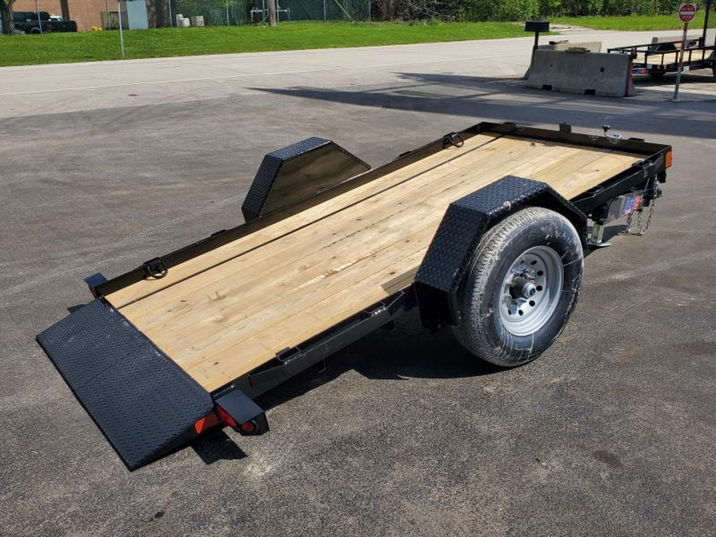 New 5X10 TILT TRAILER WITH 5K AXLE