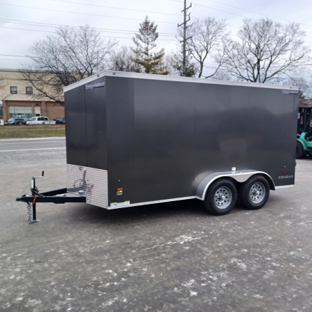 New 7'X14' ENCLOSED CARGO TRAILER EXTRA HEIGHT