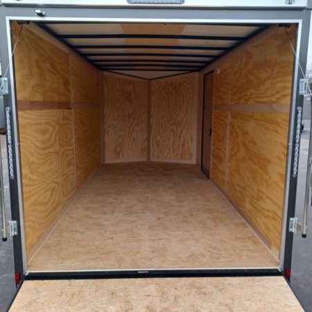 New 7'X14' ENCLOSED CARGO TRAILER EXTRA HEIGHT