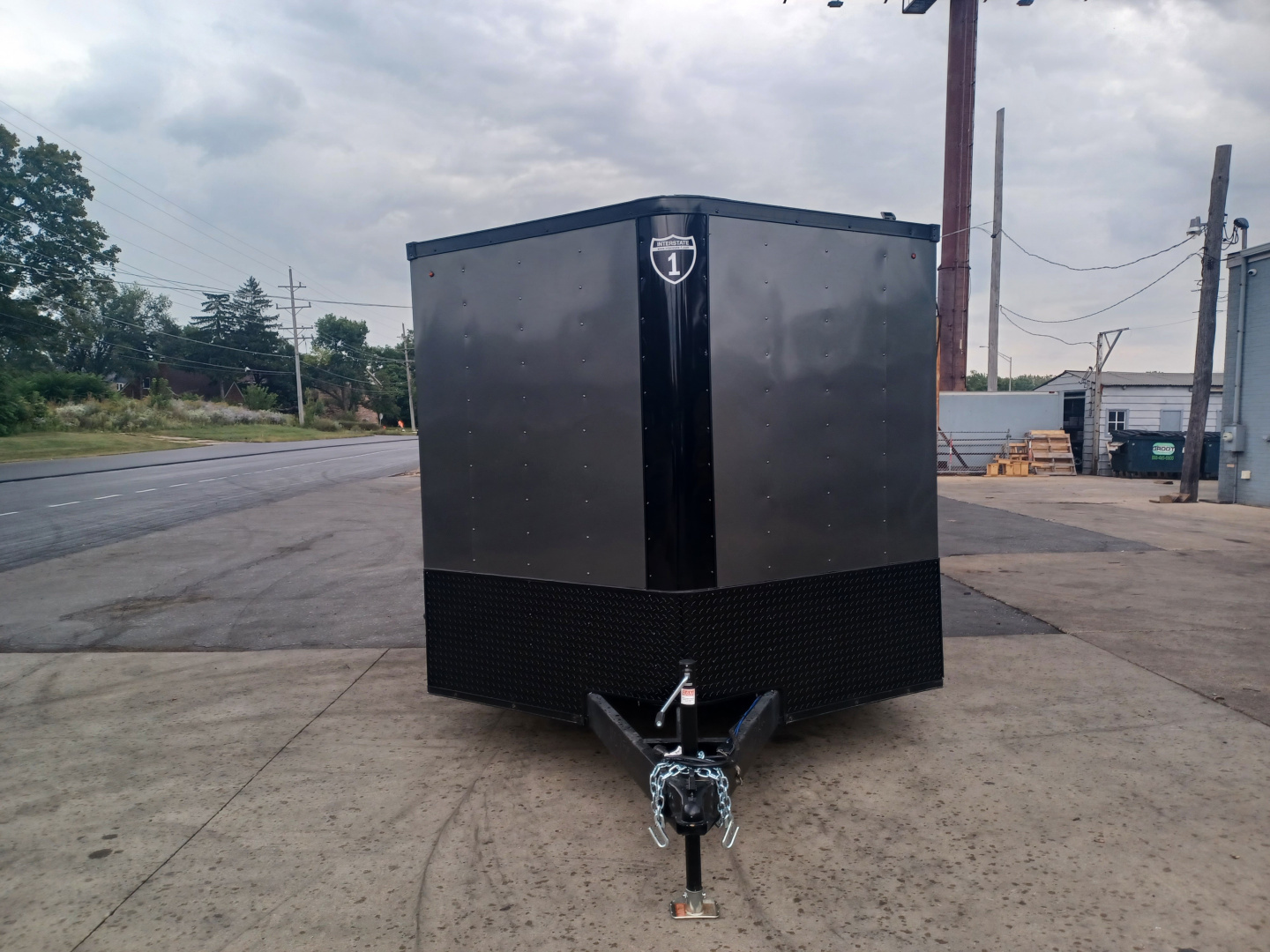 New 8.5'X16' ENCLOSED CARGO TRAILER WITH BLACKOUT PACKAGE