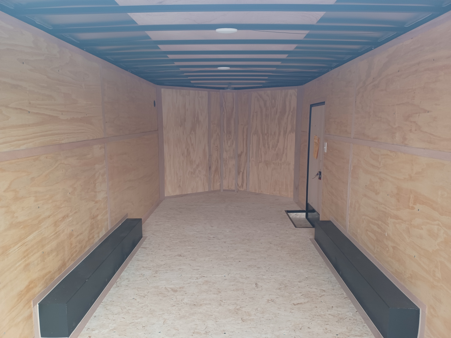New 8.5'X16' ENCLOSED CARGO TRAILER WITH BLACKOUT PACKAGE