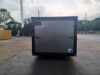 New 8.5'X16' ENCLOSED CARGO TRAILER WITH BLACKOUT PACKAGE
