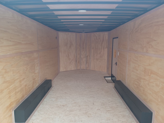 New 8.5'X16' ENCLOSED CARGO TRAILER WITH BLACKOUT PACKAGE