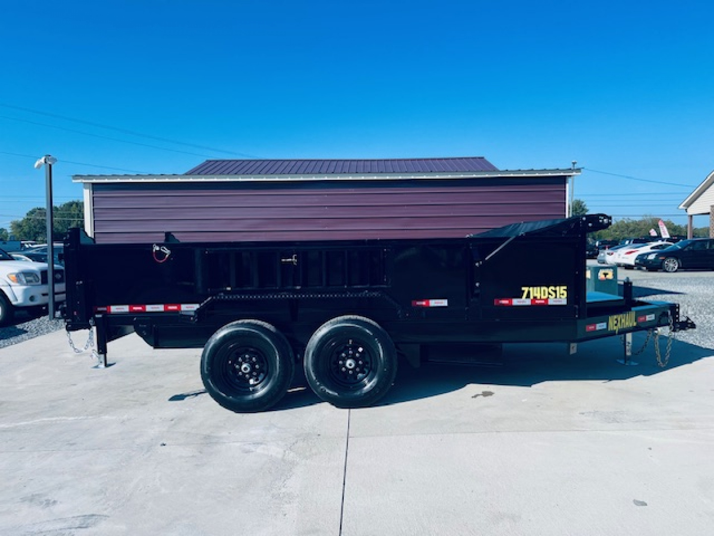 New 2026 Nexhaul 7X14 15K Lightning Dump Trailer