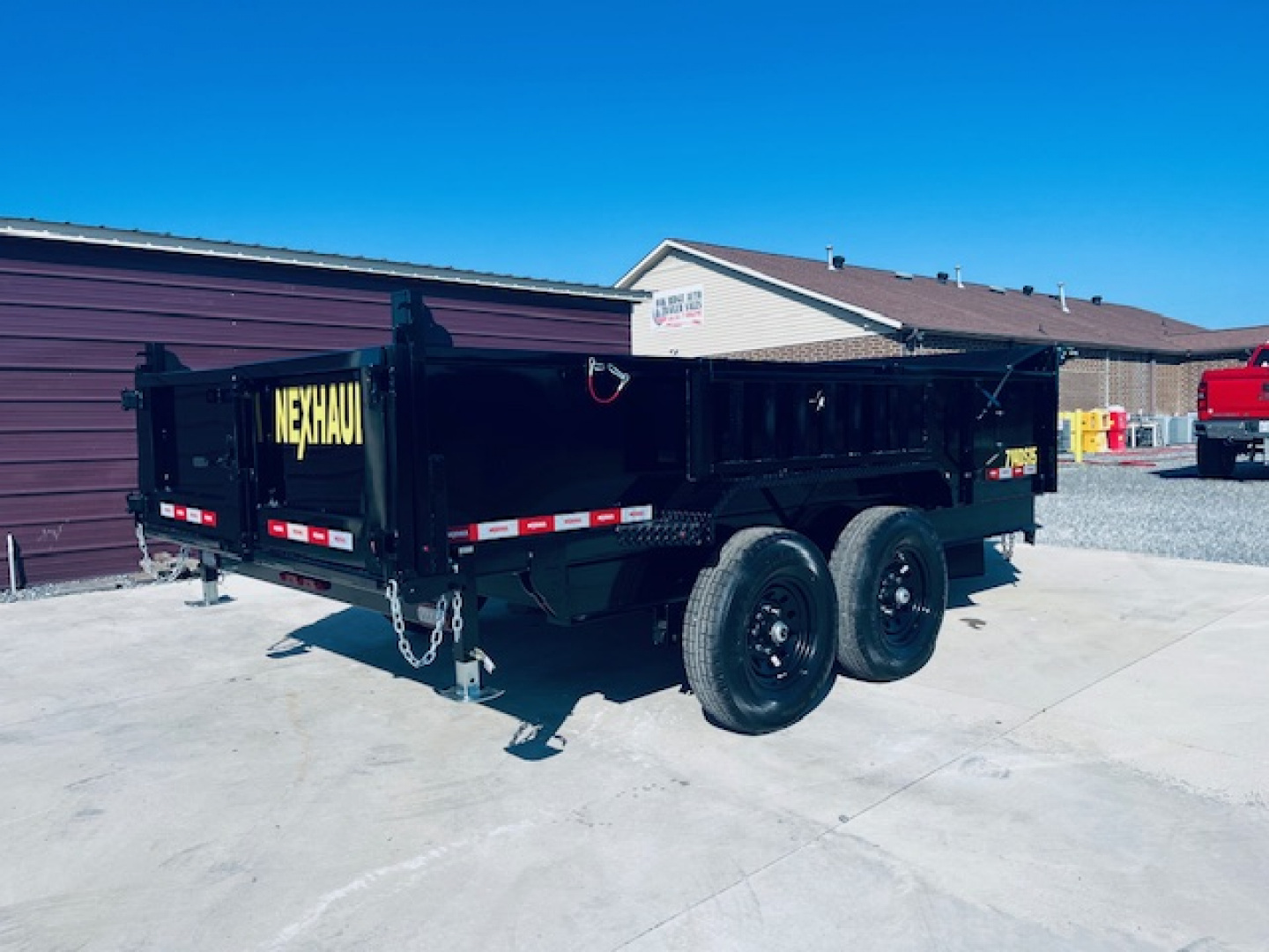 New 2026 Nexhaul 7X14 15K Lightning Dump Trailer