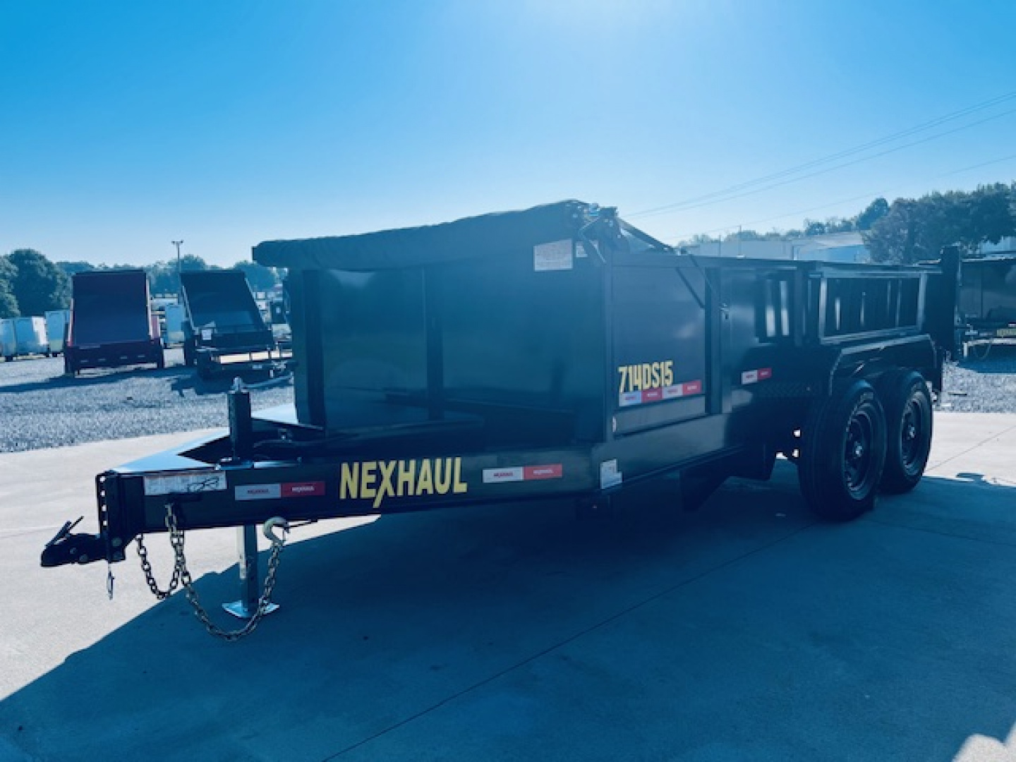 New 2026 Nexhaul 7X14 15K Lightning Dump Trailer
