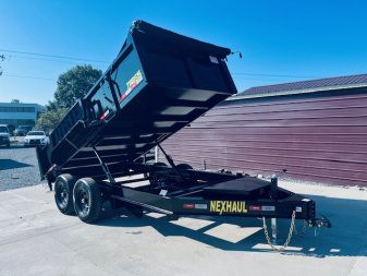 New 2026 Nexhaul 7X14 15K Lightning Dump Trailer