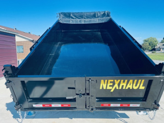New 2026 Nexhaul 7X14 15K Lightning Dump Trailer