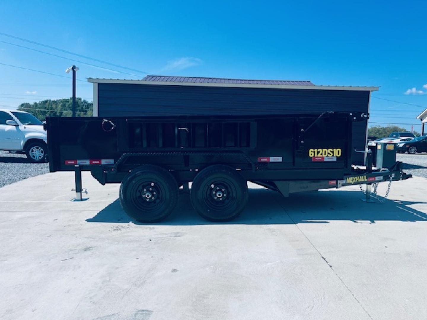New 2026 Nexhaul 6X12 10K HD Dump Trailer