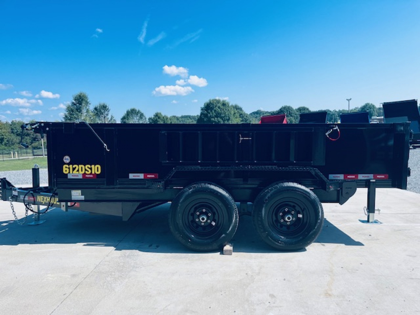 New 2026 Nexhaul 6X12 10K HD Dump Trailer