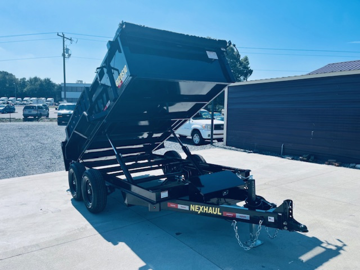 New 2026 Nexhaul 6X12 10K HD Dump Trailer
