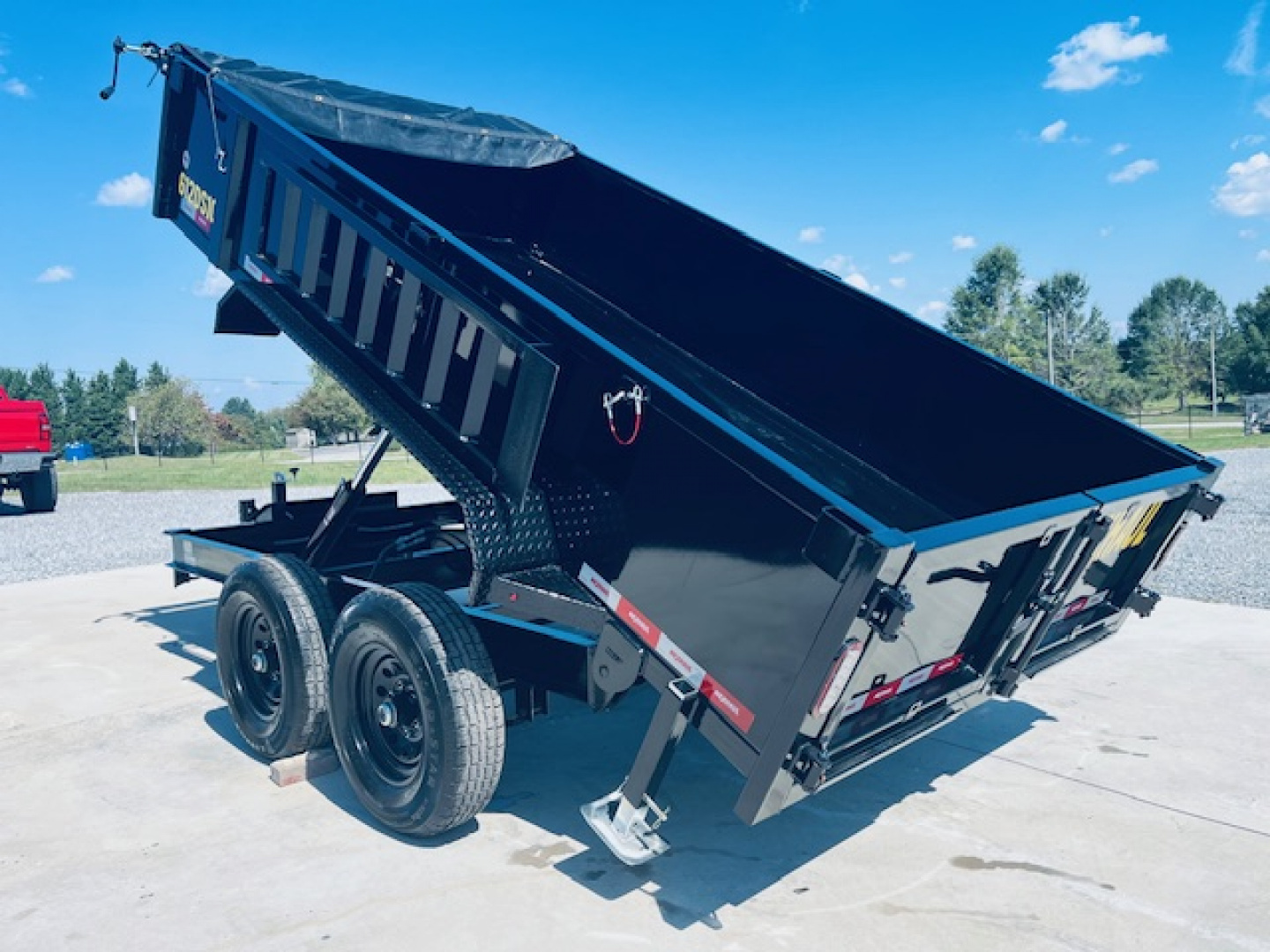 New 2026 Nexhaul 6X12 10K HD Dump Trailer