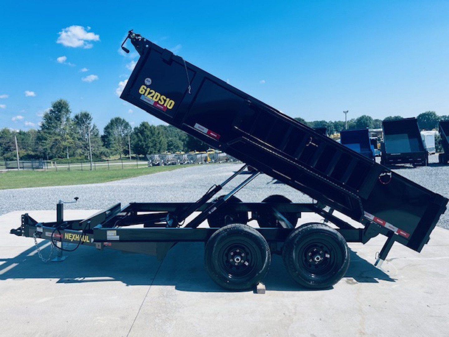 New 2026 Nexhaul 6X12 10K HD Dump Trailer