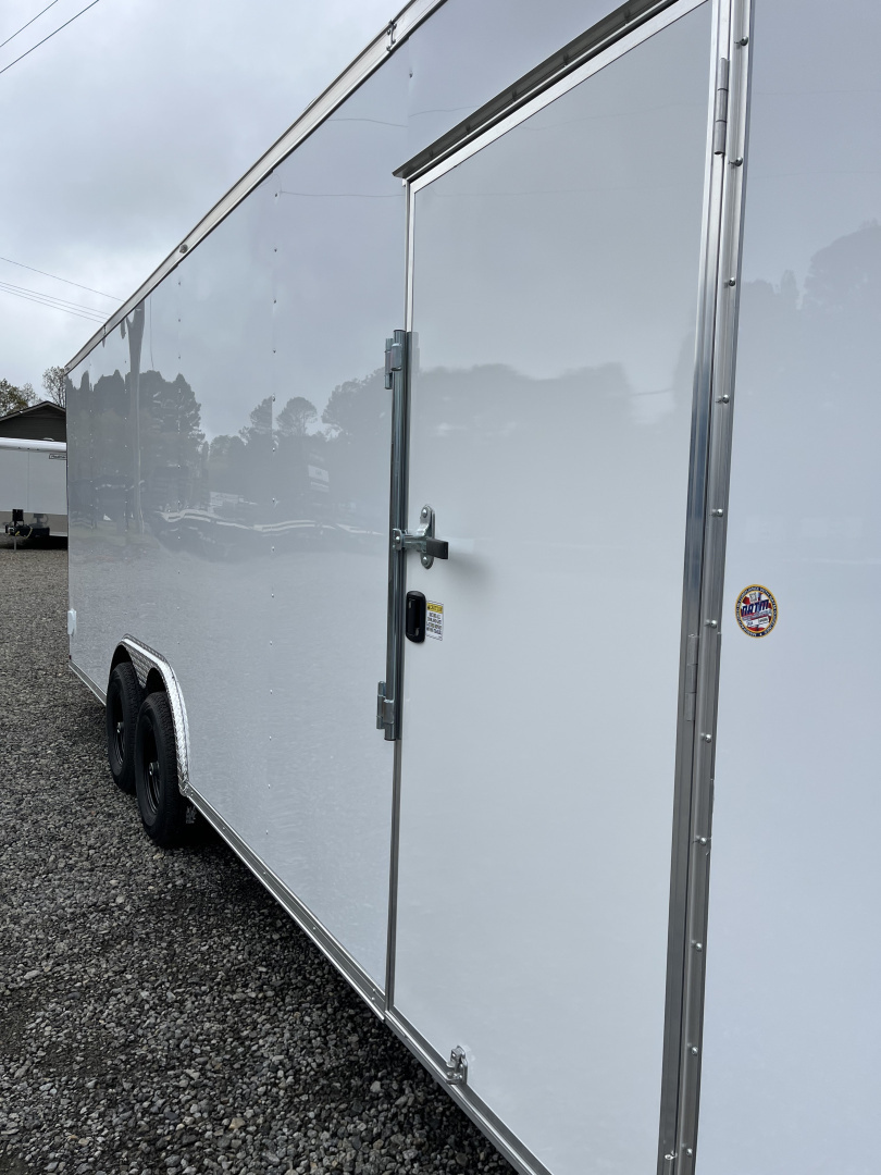 New 2026 Spartan 8.5x24 Enclosed Trailer, Big Package, Polycor, 12" On Center Frame, 10K GVWR