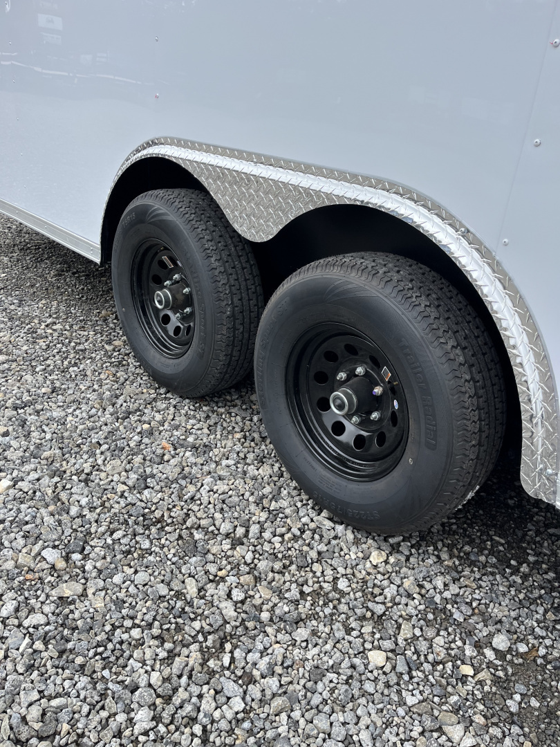 New 2026 Spartan 8.5x24 Enclosed Trailer, Big Package, Polycor, 12" On Center Frame, 10K GVWR