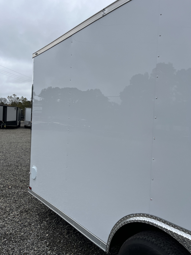 New 2026 Spartan 8.5x24 Enclosed Trailer, Big Package, Polycor, 12" On Center Frame, 10K GVWR