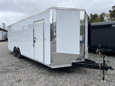 New 2026 Spartan 8.5x24 Enclosed Trailer, Big Package, Polycor, 12" On Center Frame, 10K GVWR