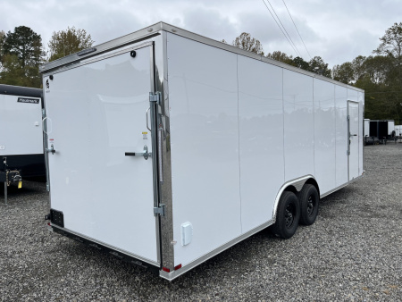 New 2026 Spartan 8.5x24 Enclosed Trailer, Big Package, Polycor, 12" On Center Frame, 10K GVWR