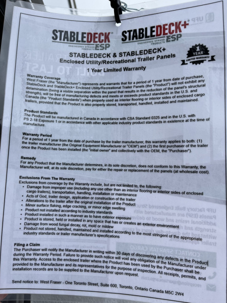 New 2026 Spartan 8.5x24 Enclosed Trailer, Big Package, Polycor, 12" On Center Frame, 10K GVWR