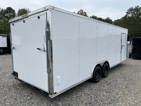 New 2026 Spartan 8.5x24 Enclosed Trailer, Preferred Package, 10K GVWR, 7' Interior, PolyCor Exterior