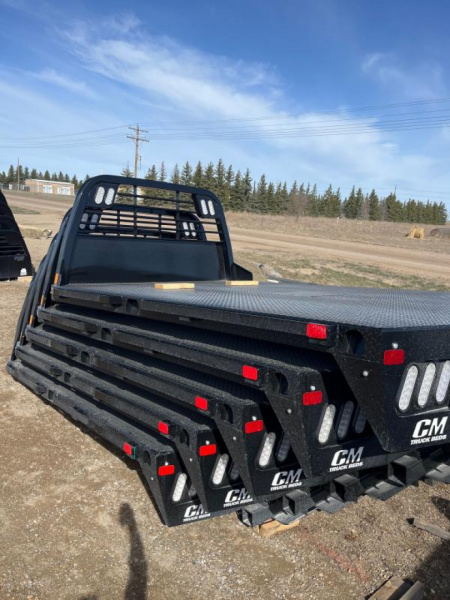 New 2024 CM Truck Beds RD - NON SKIRTED 84  CA CAB CHASSIS  Flat Decks