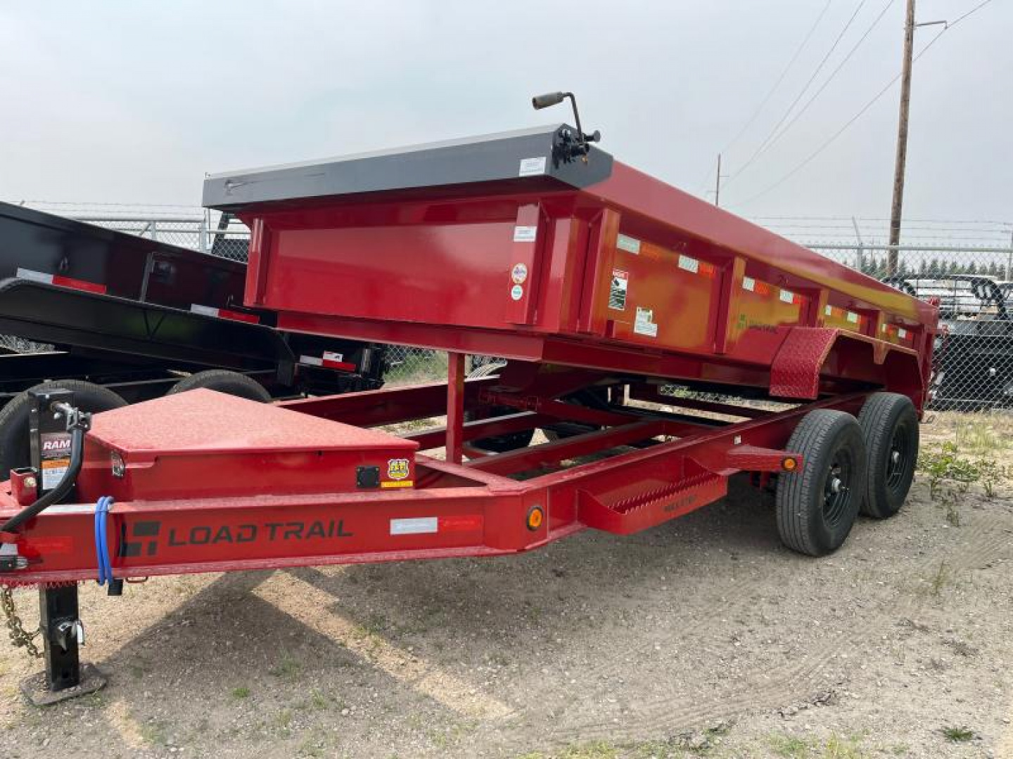 New 2025 Load Trail W2 7X14 Dump Trailer