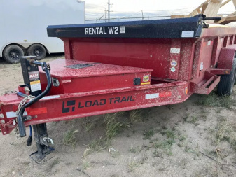 New 2025 Load Trail W2 7X14 Dump Trailer