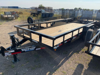 New 2024 Top Hat Trailers 20'x83  14k  Equipment Trailer
