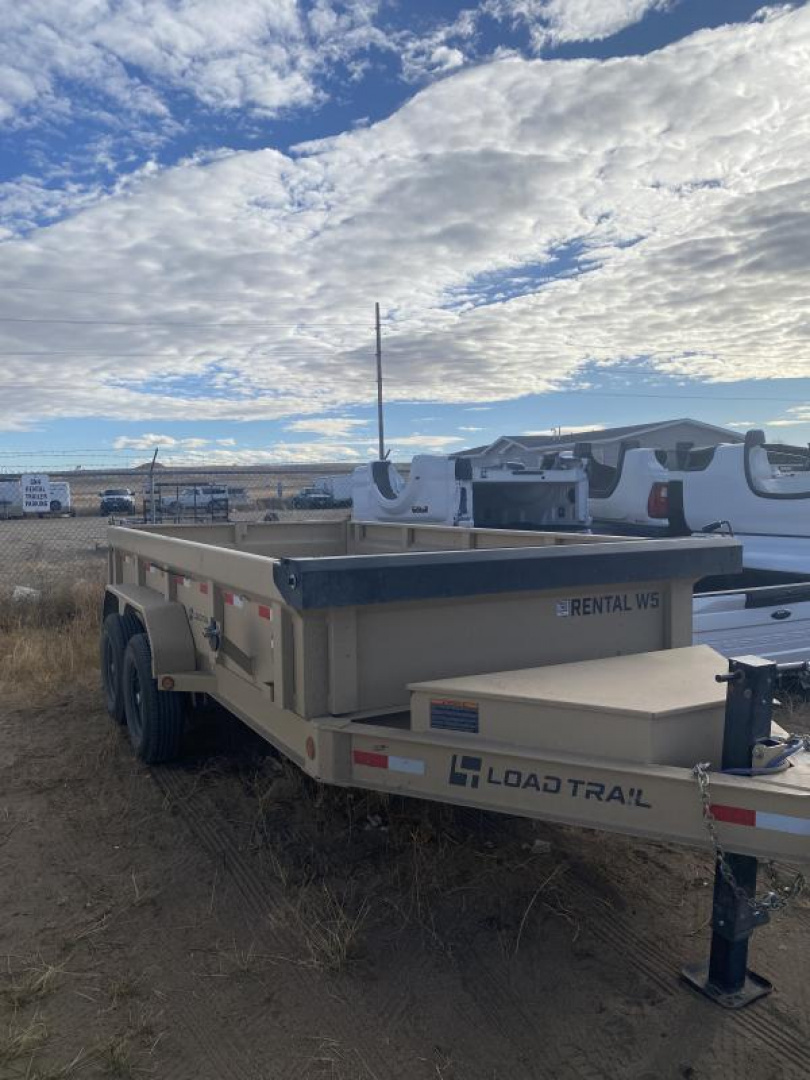 New 2025 Load Trail W5  14' TAN DUMP TRAILER Dump Trailer