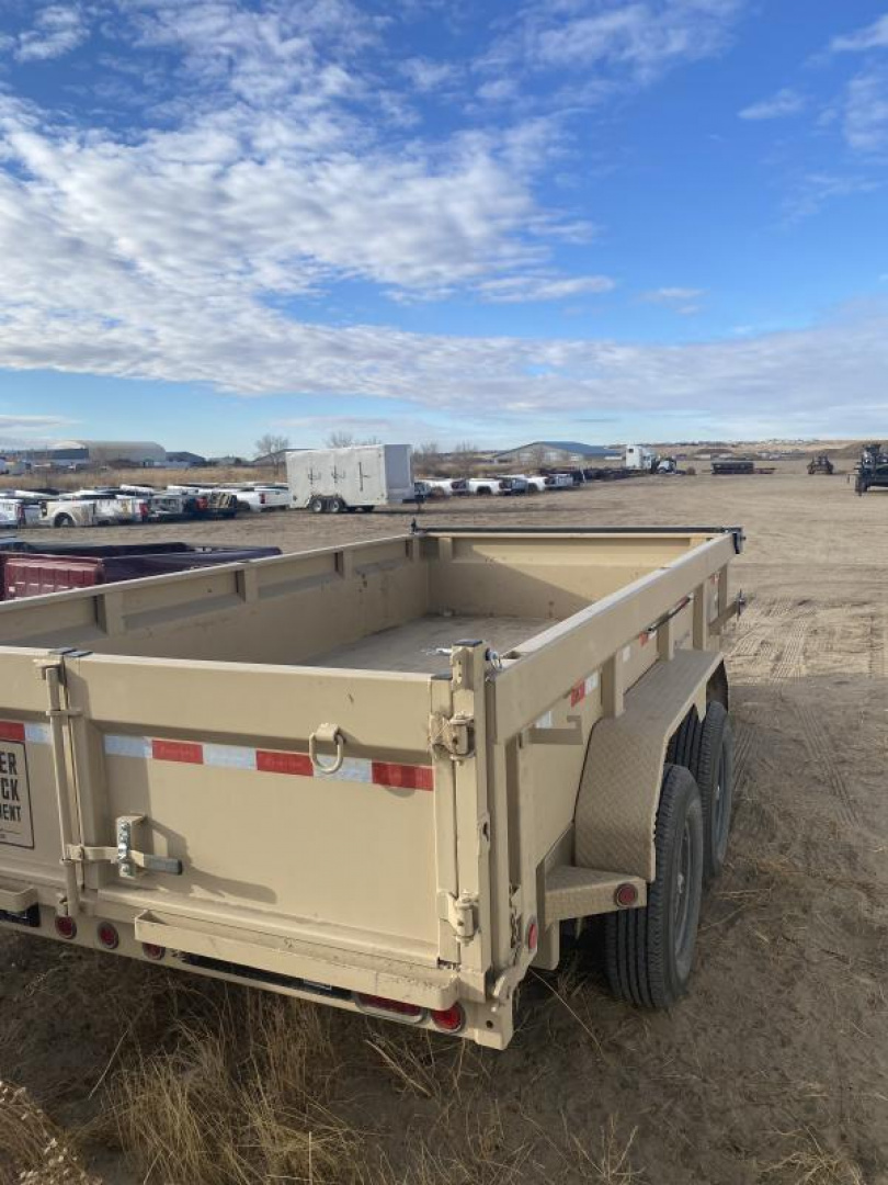 New 2025 Load Trail W5  14' TAN DUMP TRAILER Dump Trailer