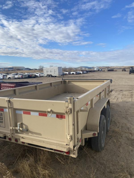New 2025 Load Trail W5  14' TAN DUMP TRAILER Dump Trailer