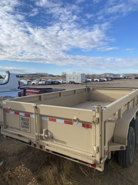 New 2025 Load Trail W5  14' TAN DUMP TRAILER Dump Trailer