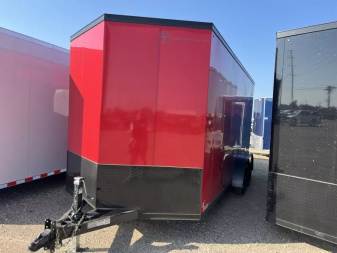 New 2025 Cross Trailers 7X16 BLACKOUT CARGO Cargo / Enclosed Trailer