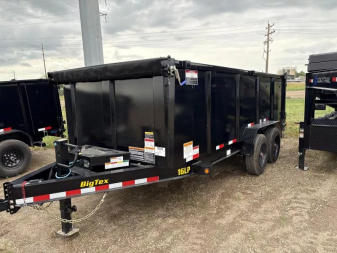 New 2026 Big Tex Trailers 16LP Trailer 4' sides