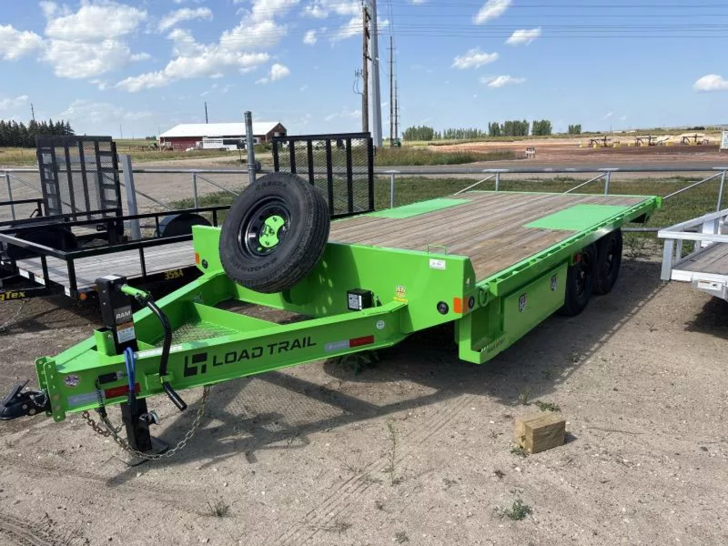 New 2026 Load Trail 8.5X16 DECKOVER Equipment Trailer 14 PLY