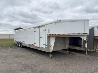 Used 2012 Royal Cargo Trailers 38' GOOSNECK Cargo / Enclosed Trailer