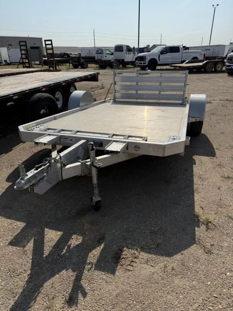 Used 2021 H and H Trailer 12FT Aluminum Utility Trailer
