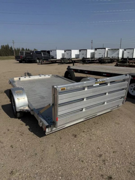 Used 2021 H and H Trailer 12FT Aluminum Utility Trailer