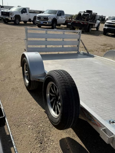 Used 2021 H and H Trailer 12FT Aluminum Utility Trailer