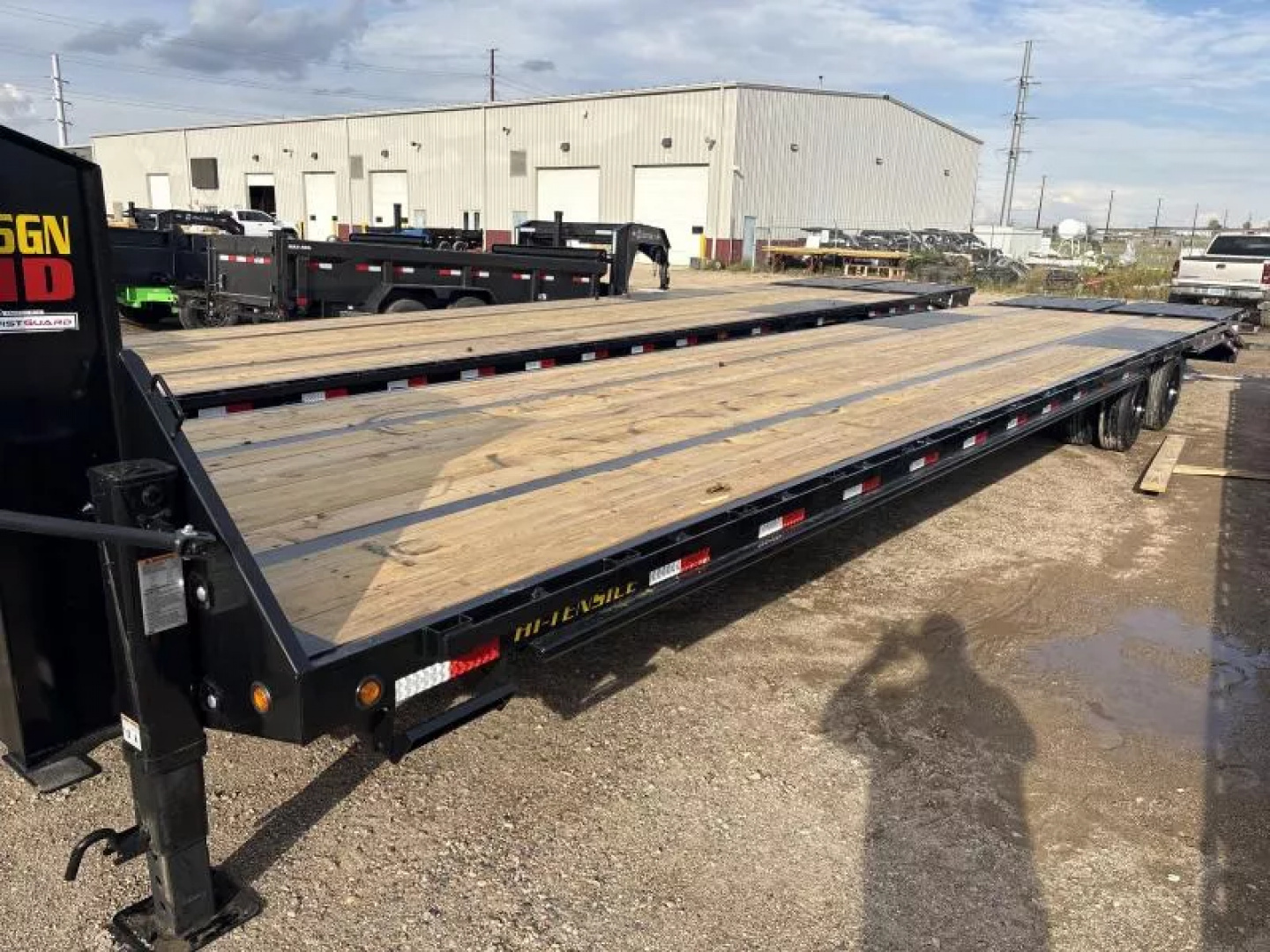 New 2026 Big Tex Trailers 25GN-40D5A (35+5' DOVE) Flatbed Trailer 14 PLY TIRES!